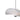 Detail view: Made by Hand Flying 58 Pendant, ivory white finish