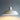 White Innermost Foundry 40 modern ceiling fixture over dining table