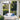 Round Sun Pad topped with a Stack drum as a circular seating group inside a garden gazebo