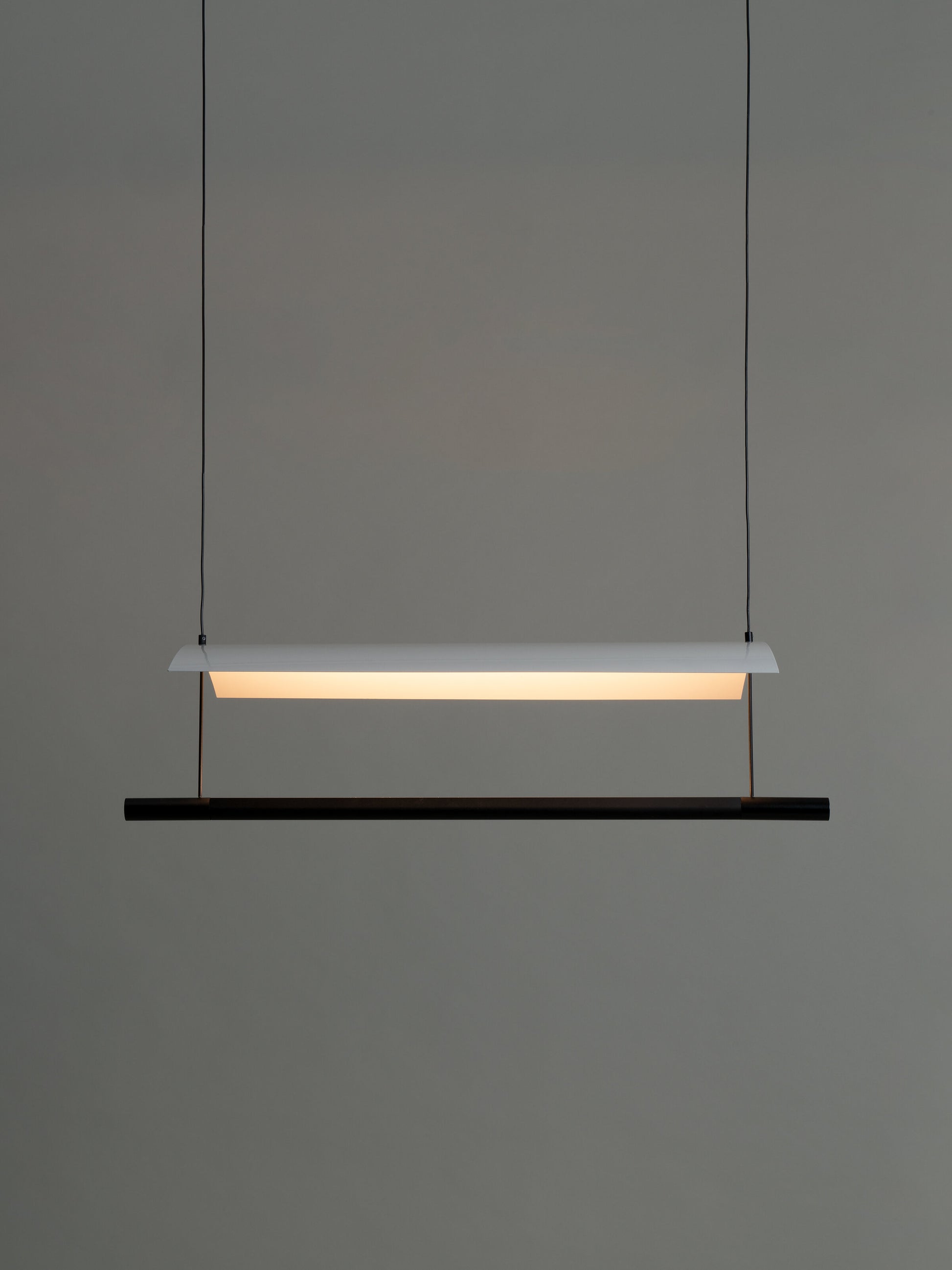 Lamina Linear Pendant Light in Modern Interior Setting