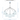 Leano 52 Chandelier dimensions diagram: 52 inches wide, 52 inches deep, 42.5 inches tall, hanging height 49.7 to 108.7 inches