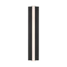 Linea 15" Bronze LED Wall Sconce with Natural Alabaster Shade - Modern Dimmable Accent Lighting