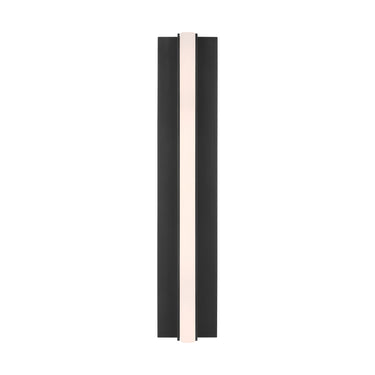Linea 15" Bronze LED Wall Sconce with Natural Alabaster Shade - Modern Dimmable Accent Lighting