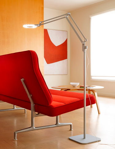 Link Floor Lamp Medium Silver by Pablo Designs