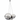 Lodes Random pendant featuring three chrome glass sphere shades