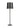 Contemporary black outdoor lamp for modern backyard patios and stylish commercial entryways