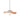 Made by Hand Flying 58 Pendant – Light Terracotta