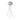 Made by Hand Knit-Wit 45 High Floor Lamp – Silver