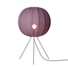 Made by Hand Knit-Wit 60 Medium Floor Lamp – Burgundy