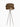 Brown floor lamp, studio view | The Bride by Mammalampa