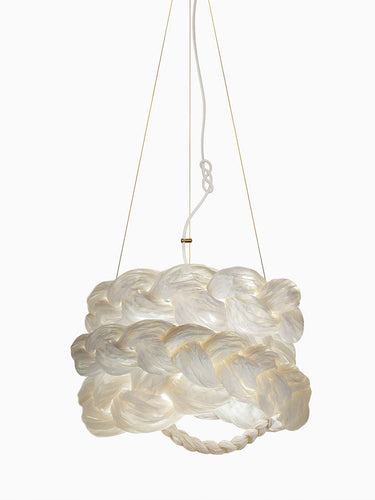 White pendant, studio view | The Bride by Mammalampa