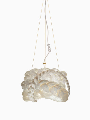 White small pendant, studio view | The Bride by Mammalampa