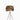 Brown table lamp, studio view | The Bride by Mammalampa