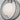 Close view of the Mana Smoke/Opal glass: opal globe inside a transparent outer ring | Besa Lighting