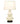 Contemporary Marilyn Ivory on Black Cordless Lamp for ambient lighting