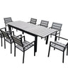 Renava Marina Grey Outdoor Dining Table Set