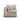 TOV Cali Performance Fabric & Wicker Outdoor Corner Chair, Grey / Natural option, image 2