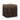 TOV Daphne Square Suede Fringe Ottoman, Chocolate Brown option, image 2