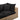 TOV Cali 4-Piece Performance Fabric & Wicker Outdoor Sectional, Black / Brown option, image 5