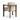 TOV Irma Textured Performance Velvet Dining Chair, Taupe option, image 4