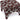 TOV Raji Leopard Performance Jacquard Ottoman, Brown option, image 5