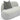 TOV Carraway 59" Loveseat, Light Grey option, image 4
