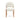 TOV Bruno Thick Performance Chenille Arched Back Dining Chair, Cream option, image 2