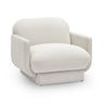 TOV Azalea Performance Velvet Accent Chair, Cream option, image 1