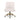 TOV Beatrix Performance Velvet Office Swivel Chair, Cream option, image 1