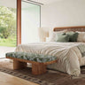 TOV Ollie Upholstered Bench (48"-57"), Olive Green / 48" option, image 2