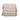 TOV Gertrude Striped Performance Linen Skirted Ottoman, Brown option, image 5