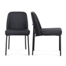 TOV Sydney Performance Vegan Leather Dining Chair - Set of 2, Black option, image 1
