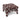 TOV Raji Leopard Performance Jacquard Ottoman, Brown option, image 3