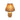 TOV Edith Scalloped Papier Mache Flower Pleated Table Lamp, image 5