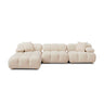 TOV Calliope 4-Piece Performance Modular Sectional, Off-White option, image 1