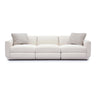 TOV Perry Modular Sofa (96"-124"), Cream / 96" option, image 1