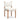 TOV Bruno Thick Performance Chenille Straight Back Dining Chair, Cream option, image 1