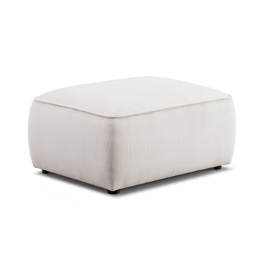 TOV Travie Ottoman, White Sand option, image 1