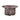 TOV Juju Faux Marble Indoor/Outdoor Round Coffee Table (24"-32"), Red Levanto / 24" option, image 1