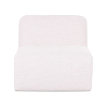 TOV Gorge Modular Armless Chair, Cream option, image 1