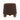 TOV Jaine Ottoman, Chocolate Brown option, image 1