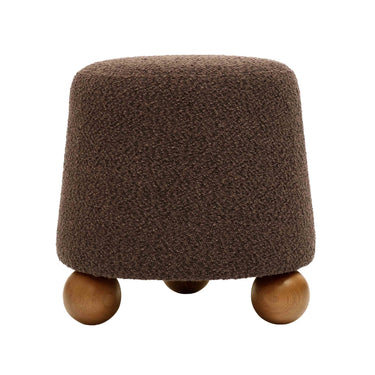 TOV Jaine Ottoman, Chocolate Brown option, image 1