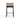 TOV Celine Boucle Bar And Counter Stool, Black / Counter Height option, image 5