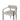 TOV Forte Cream Linen Forged Iron Dining Chair, image 4