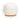 TOV Oopa Swivel Ottoman, Cream option, image 8