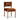 TOV Bruno Thick Performance Chenille Straight Back Dining Chair, Bronze option, image 1