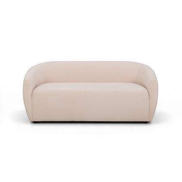 TOV Jordan 70" Textured Performance Velvet Loveseat, Blush option, image 1
