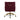 TOV Beatrix Performance Velvet Office Swivel Chair, Burgundy option, image 5