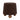 TOV Jaine Ottoman, Chocolate Brown option, image 3