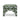 TOV Raji Leopard Performance Jacquard Ottoman, Olive Green option, image 3